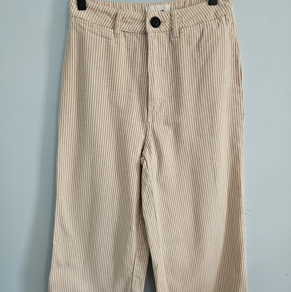 ROLLA'S Tan Flare Jeans Wide Leg - Picture 2 of 5